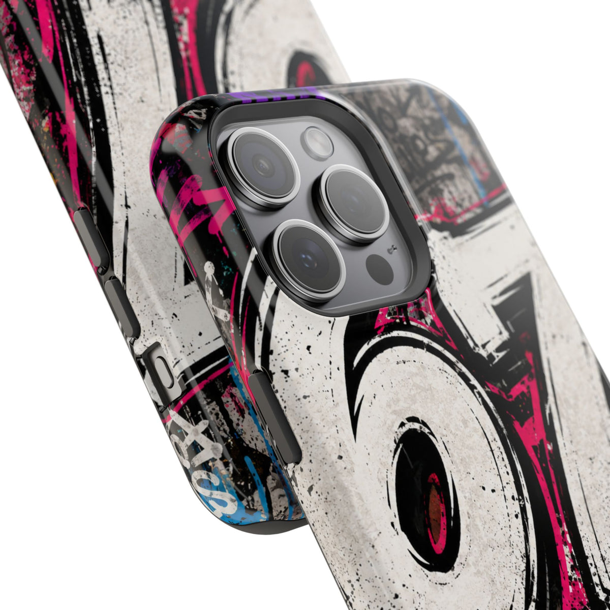 Graffiti '67' Magnetic Impact Phone Case — Urban Street Art iPhone Cover
