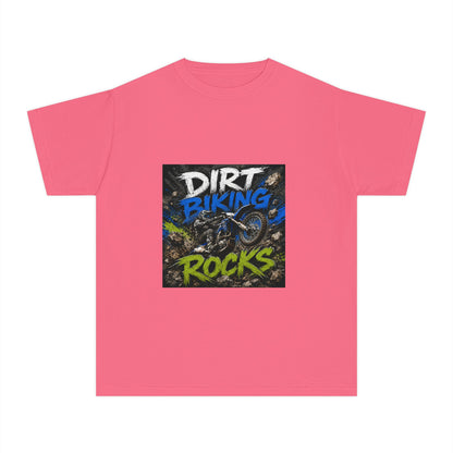Dirt Biking Rocks Youth Tee