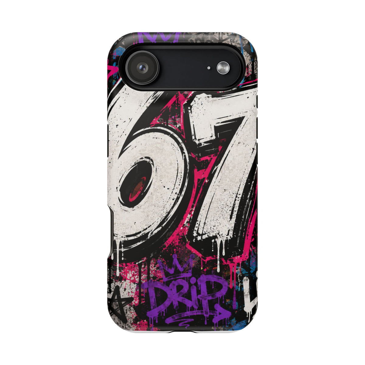 Graffiti '67' Magnetic Impact Phone Case — Urban Street Art iPhone Cover