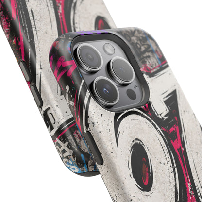 Graffiti '67' Magnetic Impact Phone Case — Urban Street Art iPhone Cover