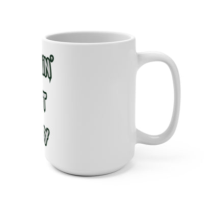 Mommin' Ain't Easy 15oz Ceramic Mug — Funny Mother's Day Coffee Cup for Moms