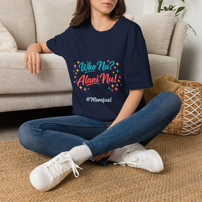 Who Nu? Alani Nu! T-Shirt — Retro Sparkle Graphic Tee
