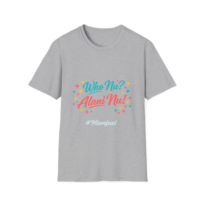 Who Nu? Alani Nu! T-Shirt — Retro Sparkle Graphic Tee