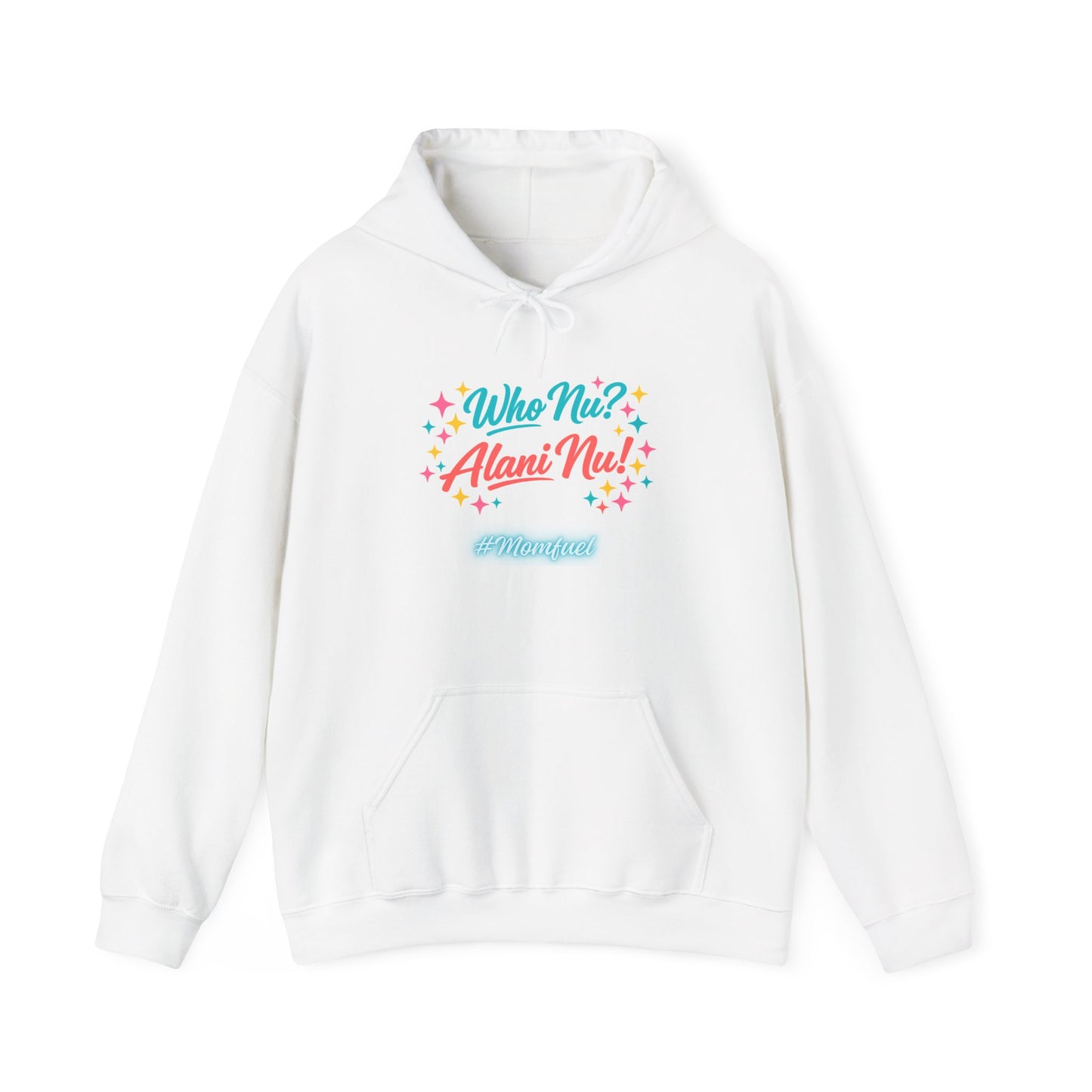 Who Nu? Alani Nu! Hoodie – Retro Sparkle Logo Pullover