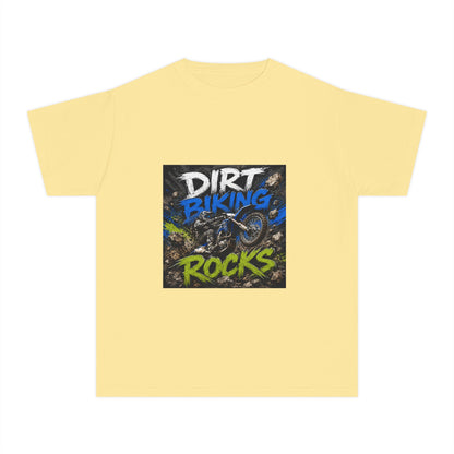 Dirt Biking Rocks Youth Tee
