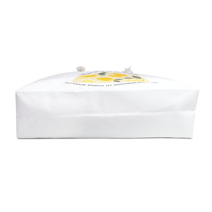 Lemon Squeeze Weekender Bag – ‘When life gives you lemons, squeeze them in someone’s eyes’ Travel Tote