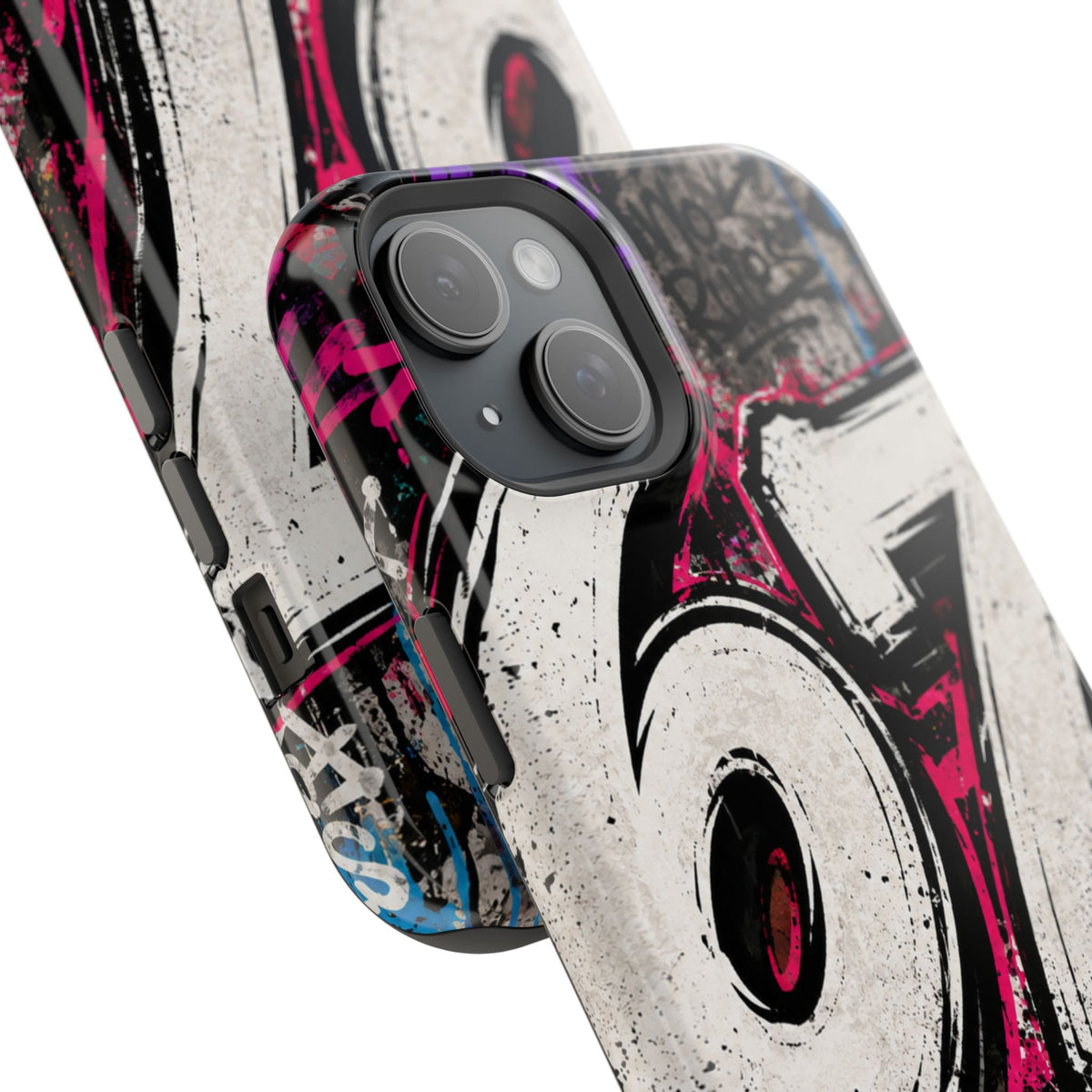 Graffiti '67' Magnetic Impact Phone Case — Urban Street Art iPhone Cover