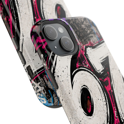 Graffiti '67' Magnetic Impact Phone Case — Urban Street Art iPhone Cover