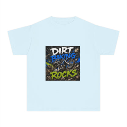 Dirt Biking Rocks Youth Tee