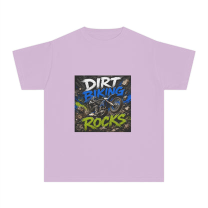Dirt Biking Rocks Youth Tee