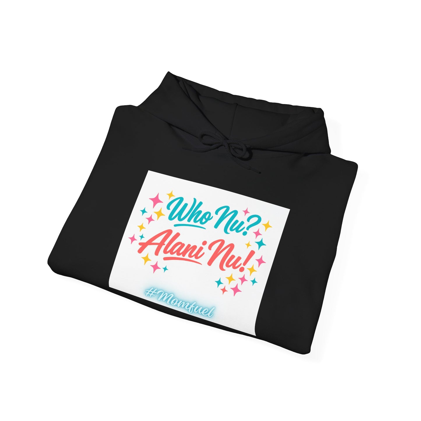 Who Nu? Alani Nu! Hoodie – Retro Sparkle Logo Pullover
