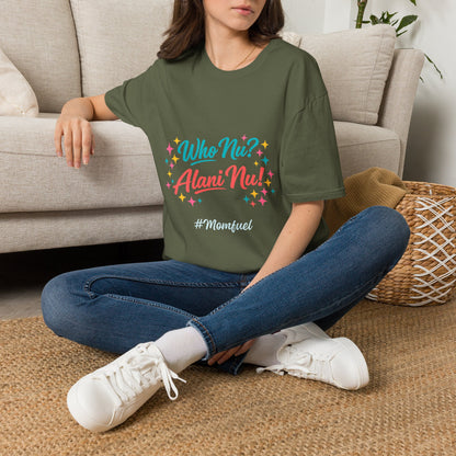 Who Nu? Alani Nu! T-Shirt — Retro Sparkle Graphic Tee
