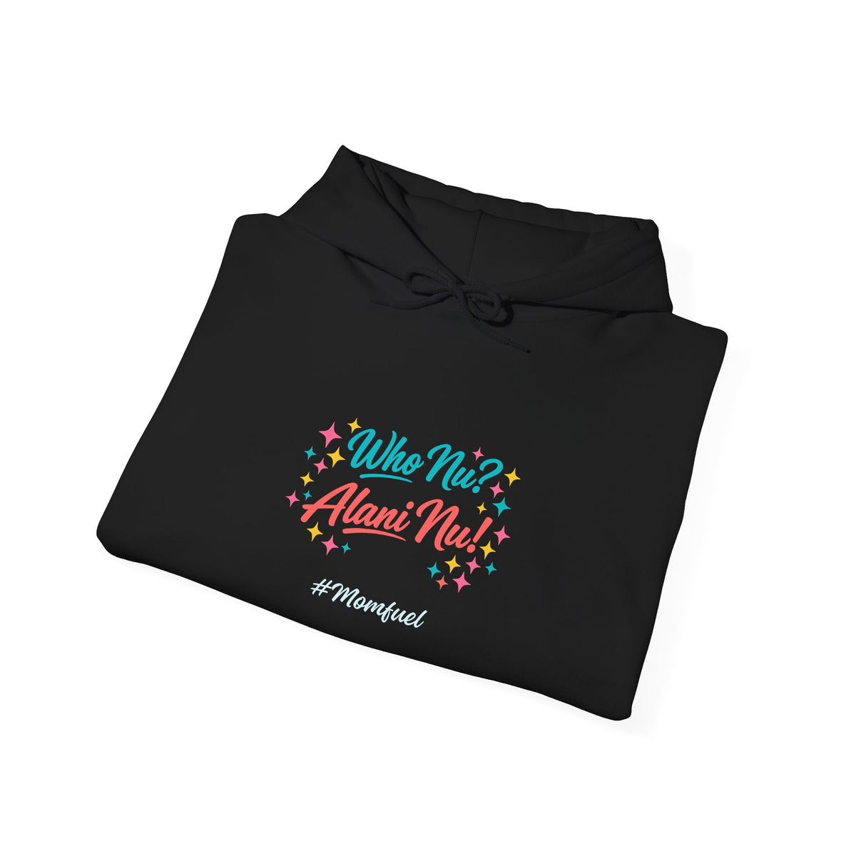 Who Nu? Alani Nu! Hoodie – Retro Sparkle Logo Pullover