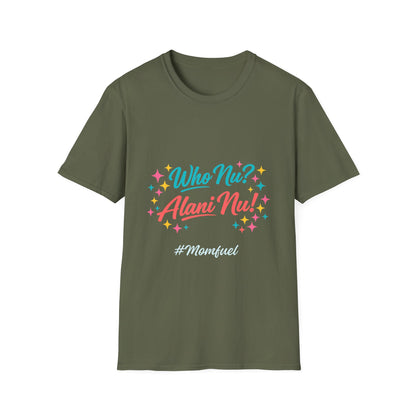 Who Nu? Alani Nu! T-Shirt — Retro Sparkle Graphic Tee