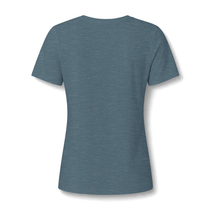 I'm With Him V-Neck Tee – Funny Couples Directional Shirt