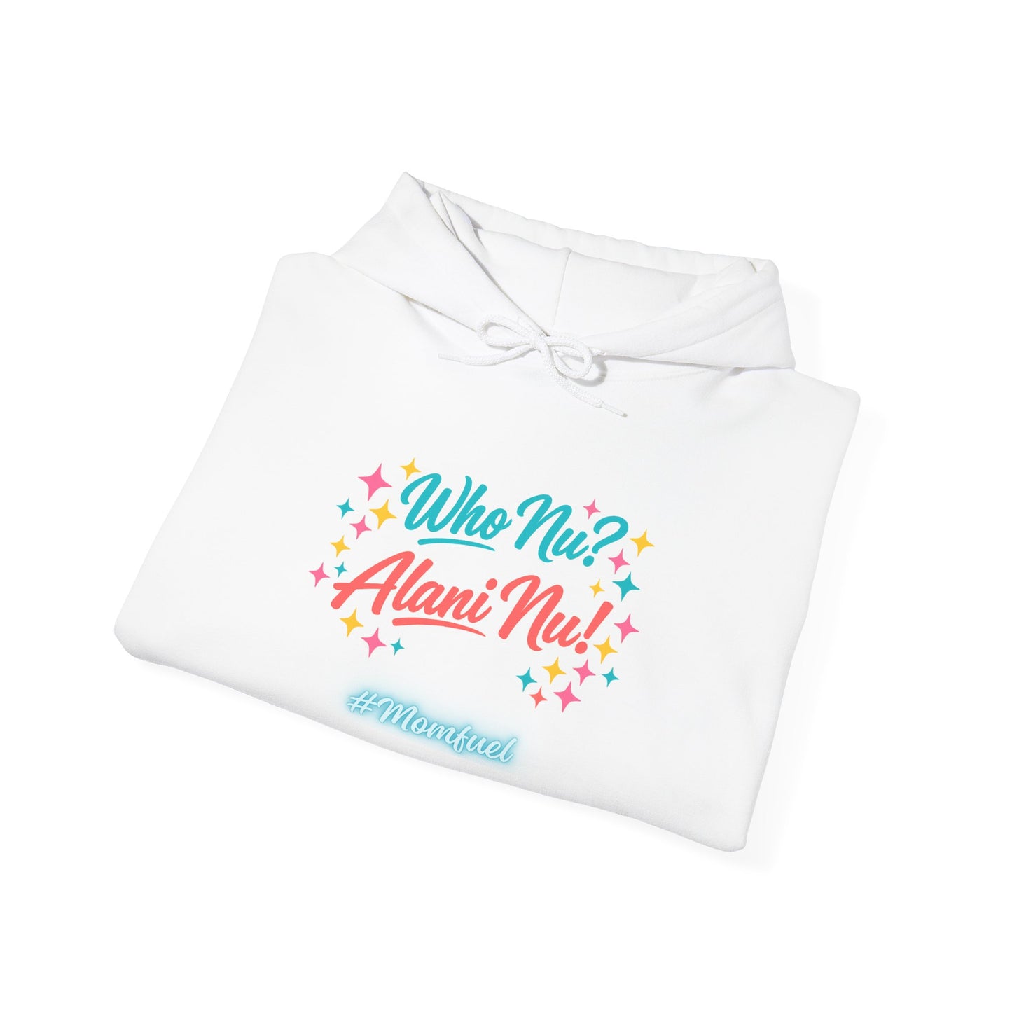 Who Nu? Alani Nu! Hoodie – Retro Sparkle Logo Pullover