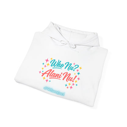 Who Nu? Alani Nu! Hoodie – Retro Sparkle Logo Pullover