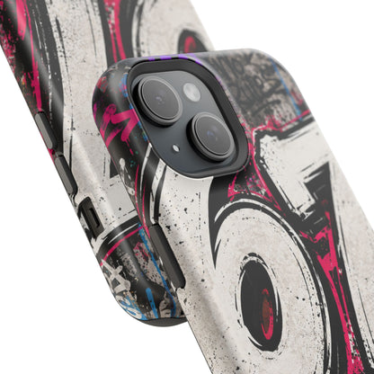 Graffiti '67' Magnetic Impact Phone Case — Urban Street Art iPhone Cover