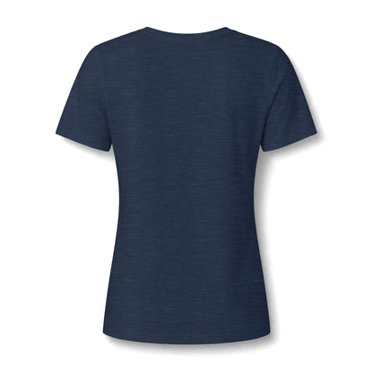 I'm With Him V-Neck Tee – Funny Couples Directional Shirt