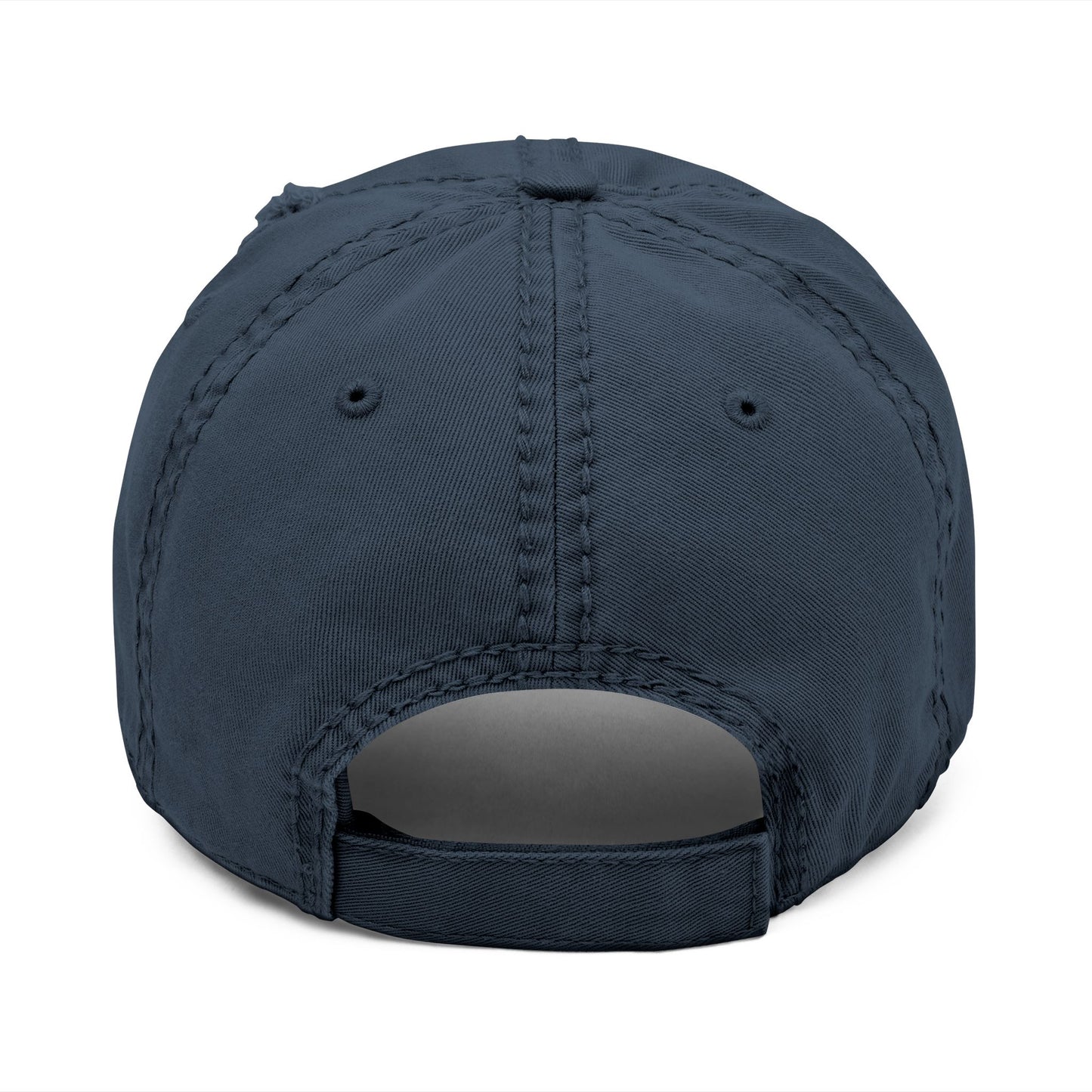 Mommin' Distressed Dad Hat — Embroidered Casual Mom Cap