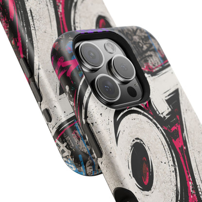 Graffiti '67' Magnetic Impact Phone Case — Urban Street Art iPhone Cover