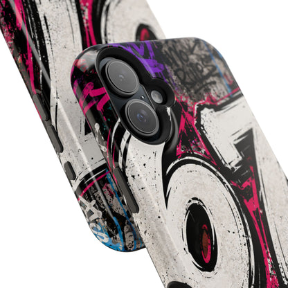 Graffiti '67' Magnetic Impact Phone Case — Urban Street Art iPhone Cover