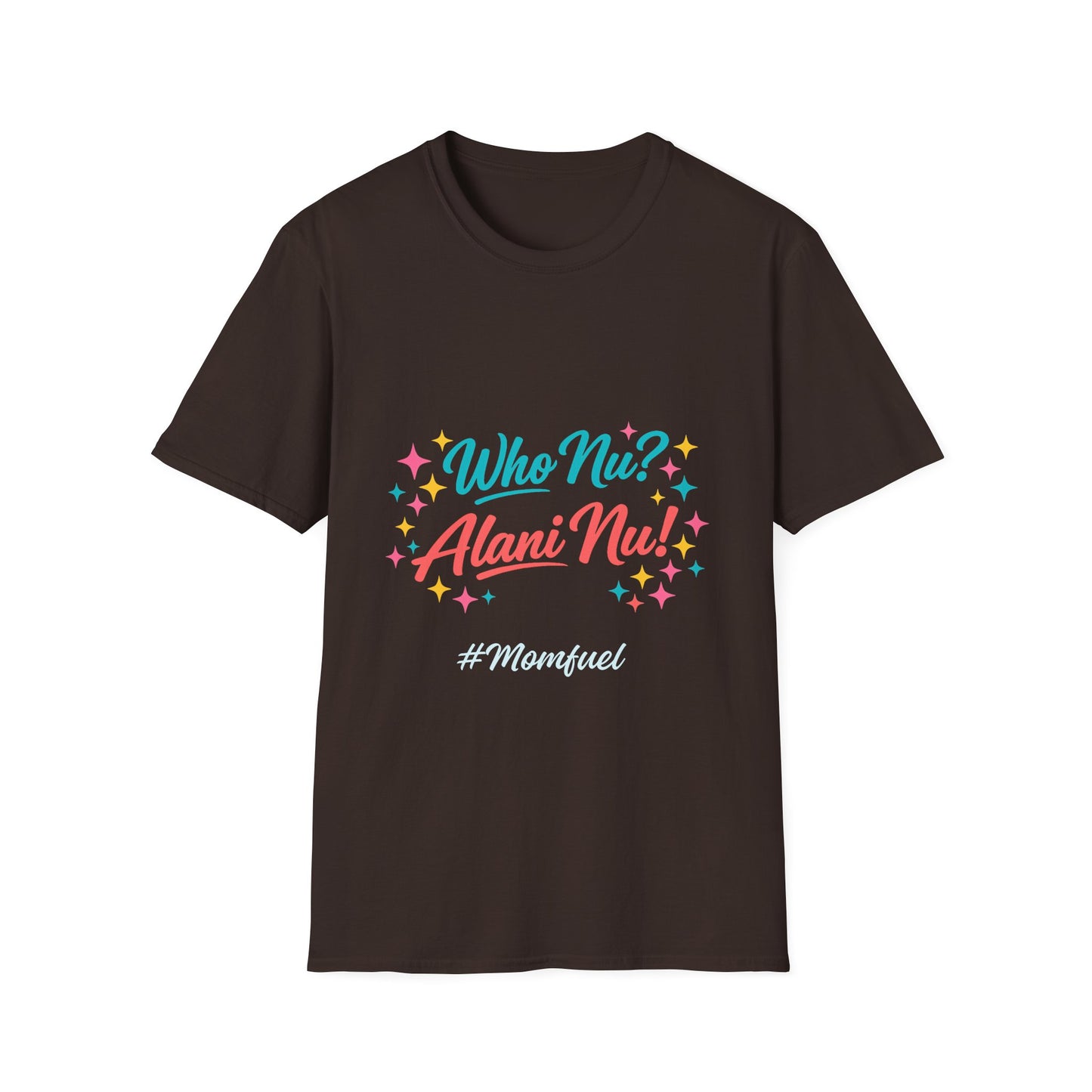 Who Nu? Alani Nu! T-Shirt — Retro Sparkle Graphic Tee