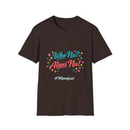 Who Nu? Alani Nu! T-Shirt — Retro Sparkle Graphic Tee