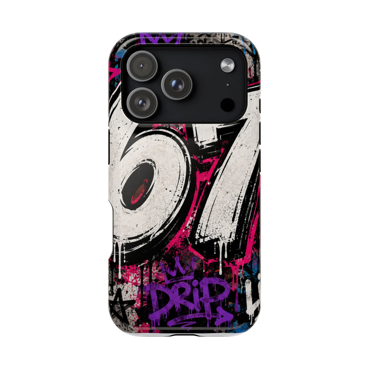Graffiti '67' Magnetic Impact Phone Case — Urban Street Art iPhone Cover