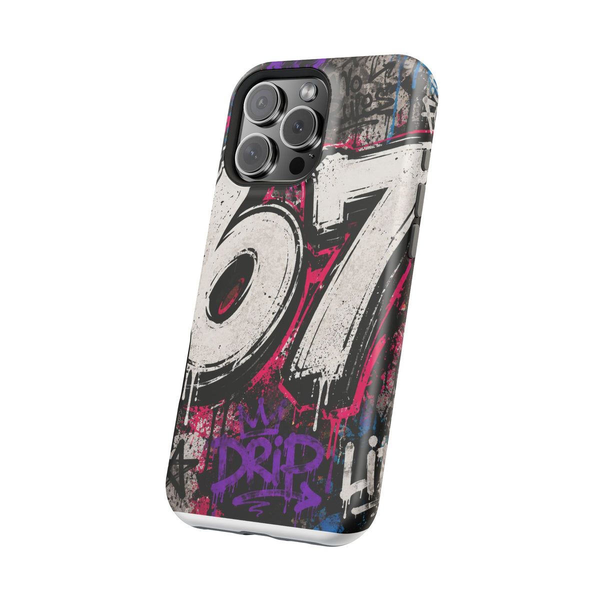 Graffiti '67' Magnetic Impact Phone Case — Urban Street Art iPhone Cover
