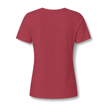I'm With Him V-Neck Tee – Funny Couples Directional Shirt