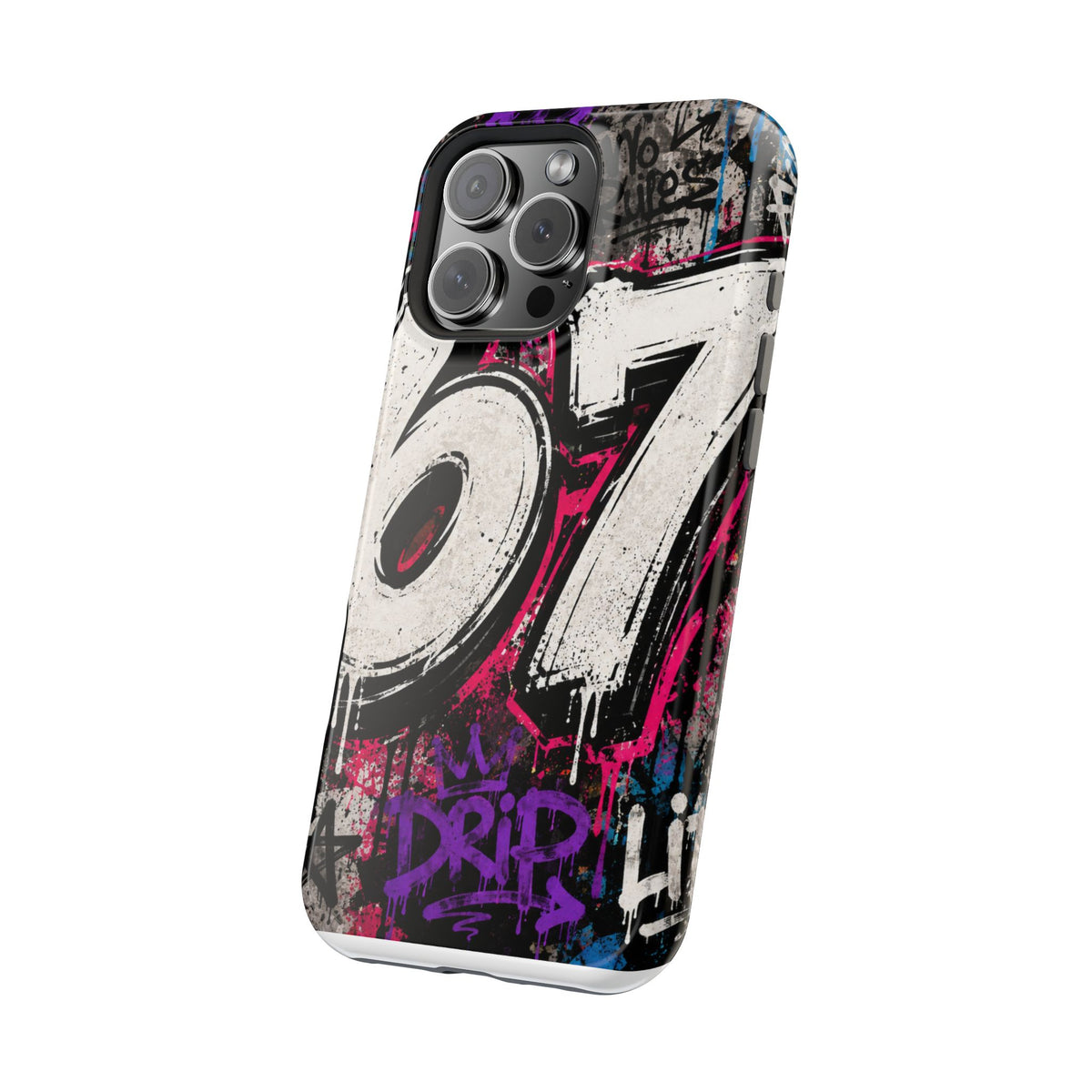 Graffiti '67' Magnetic Impact Phone Case — Urban Street Art iPhone Cover