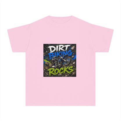 Dirt Biking Rocks Youth Tee
