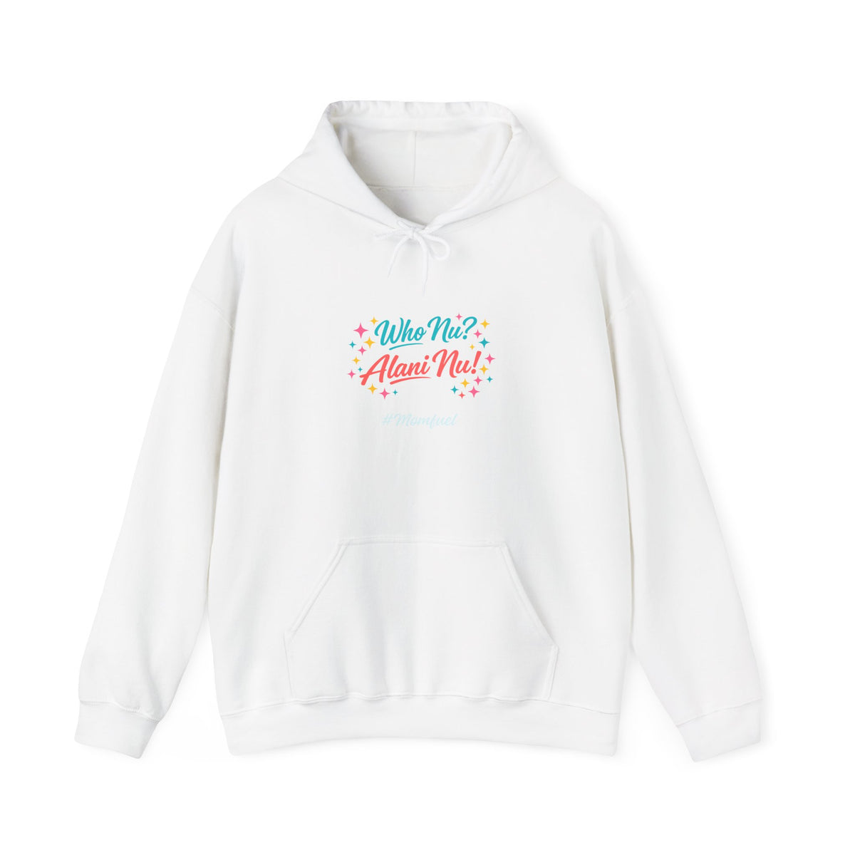 Who Nu? Alani Nu! Hoodie – Retro Sparkle Logo Pullover