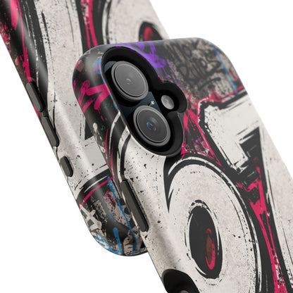 Graffiti '67' Magnetic Impact Phone Case — Urban Street Art iPhone Cover