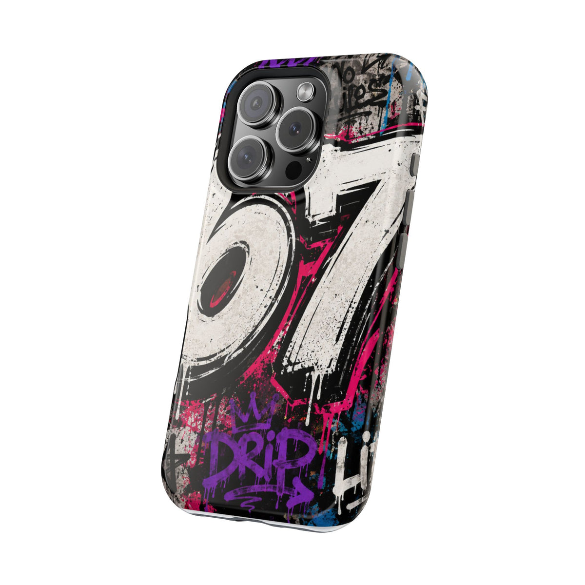 Graffiti '67' Magnetic Impact Phone Case — Urban Street Art iPhone Cover