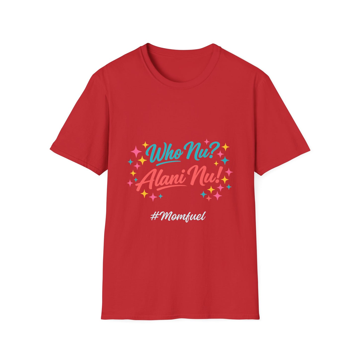 Who Nu? Alani Nu! T-Shirt — Retro Sparkle Graphic Tee