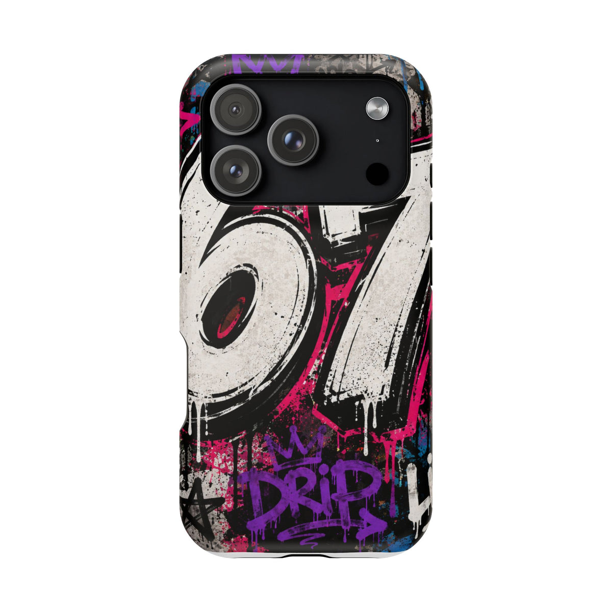 Graffiti '67' Magnetic Impact Phone Case — Urban Street Art iPhone Cover